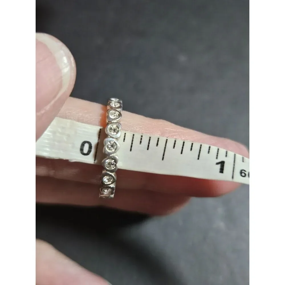 Coach sterling silver heart ring size 6 - Picture 9 of 11